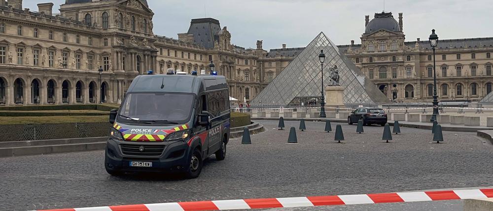 Der Louvre in Paris.