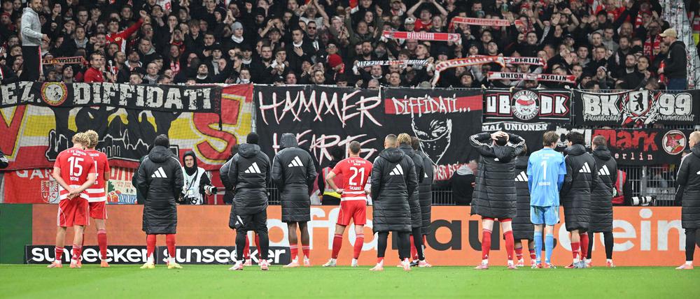 Die Mannschaft des 1. FC Union verlor am Freitagabend 0:1 bei Werder Bremen.