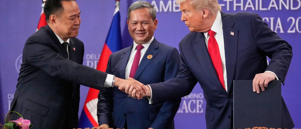 Trump hatte schon im Juli in dem Konflikt vermittelt.