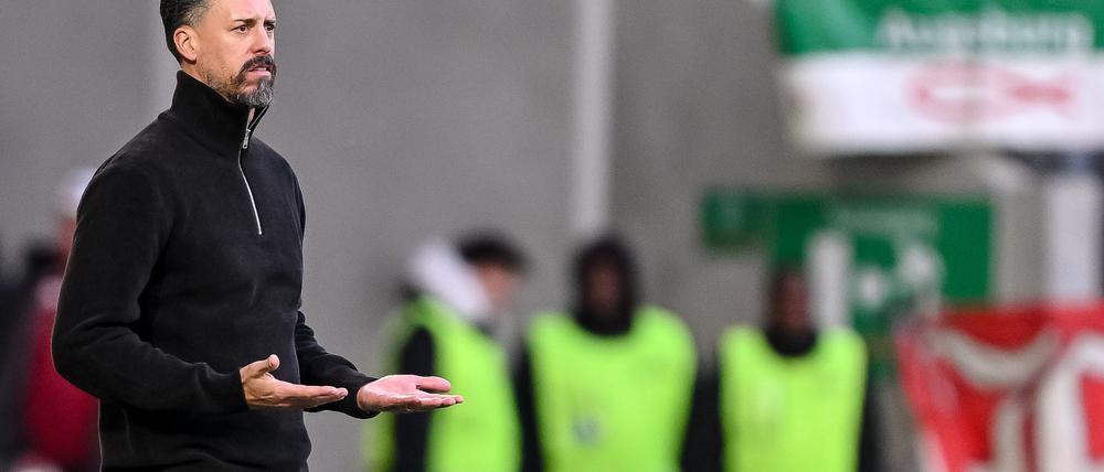 Und nun? Sandro Wagner beim Augsburger Untergang gegen Leipzig.