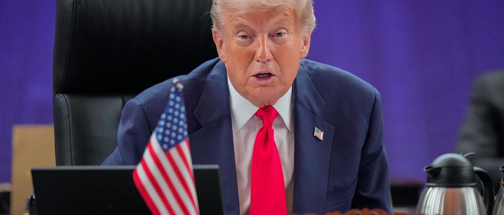 Trump ist derzeit in Asien unterwegs.