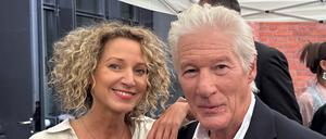 Die Kolumnistin mit „Bruder Richard“.