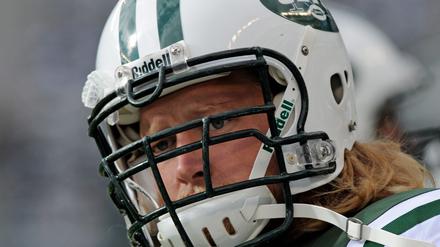 Nick Mangold, hier im Einsatz für die New York Jets, starb mit nur 41 Jahren. (Archivbild)