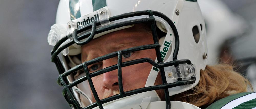 Nick Mangold, hier im Einsatz für die New York Jets, starb mit nur 41 Jahren. (Archivbild)