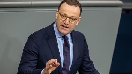 Der CDU/CSU Fraktionsvorsitzende Jens Spahn.