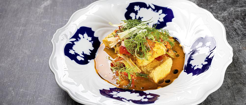 „Tofu Ca Chua“ aus dem Kochbuch „The Duc Ngo“ von The Duc Ngo.