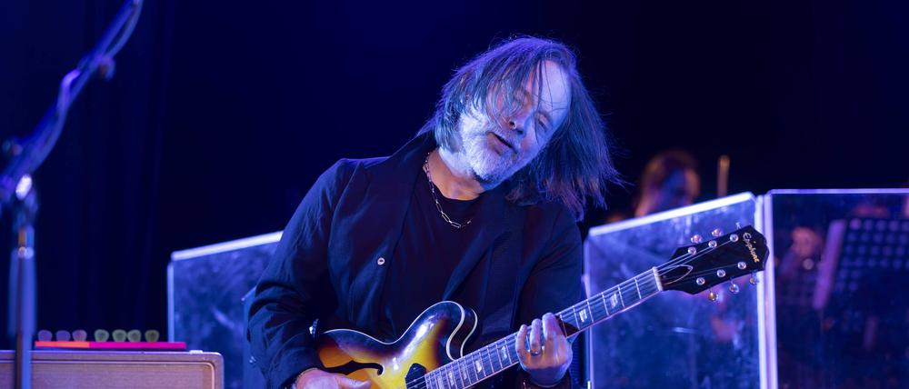 Thom Yorke stritt mit seiner Band The Smile tritt beim 6Music Festival im Victoria Warehouse in Manchester auf (Symbolbild).