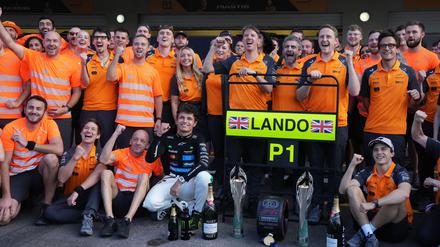 P1 für Platz eins - wird das am Ende auch der Rang für Lando Norris in der WM sein?