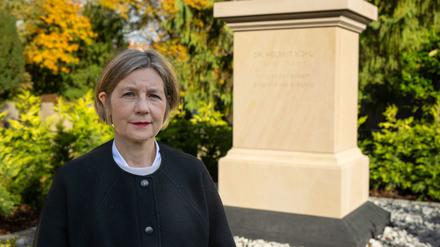 Für Maike Kohl-Richter "war immer klar, dass das Grab letztlich Denkmalcharakter haben muss".