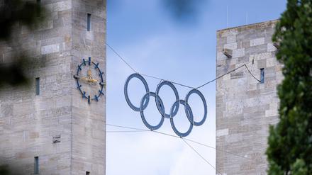 Die olympischen Ringe