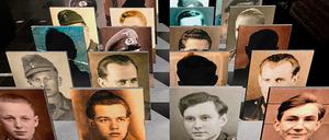 Ausstellung „Unsere Jungs“ in Danzig: polnische Männer in deutschen Wehrmachtsuniformen.