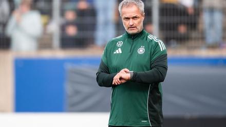 Beim Halbfinal-Rückspiel in Frankfurt gefordert: Fußball-Bundestrainer Christian Wück.