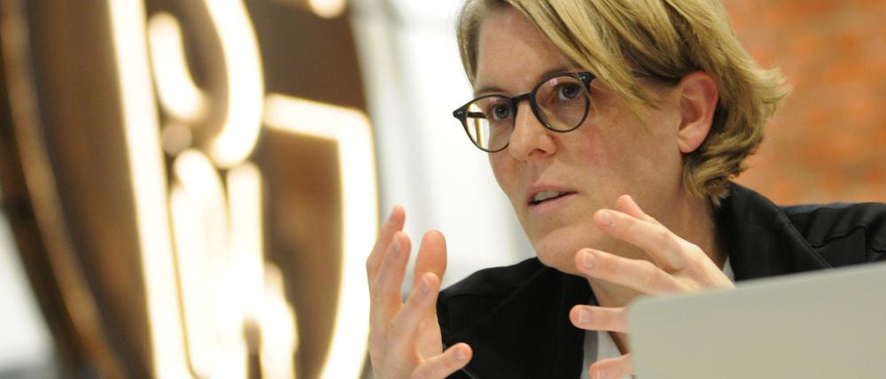Schalkes Finanzchefin Christina Rühl-Hamers sieht eine weitere Etappe bei der langfristigen finanziellen Konsolidierung erreicht. (Archivbild)