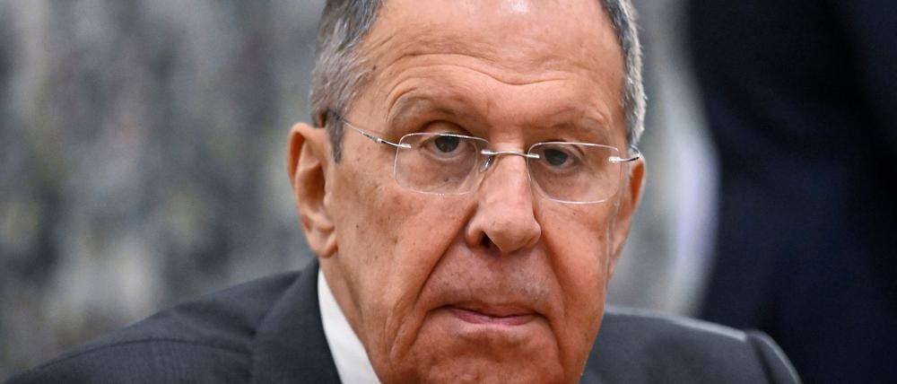 Lawrow schlägt eine russische Nichtangriffsgarantie für EU und Nato vor. (Archivbild)