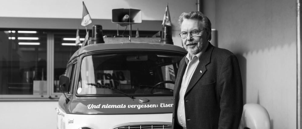 Und niemals vergessen: Eisern Union! Der Klub wird aber auch Hans-Joachim Lesching niemals vergessen.