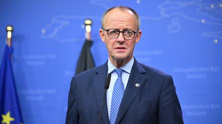 Kanzler Friedrich Merz.