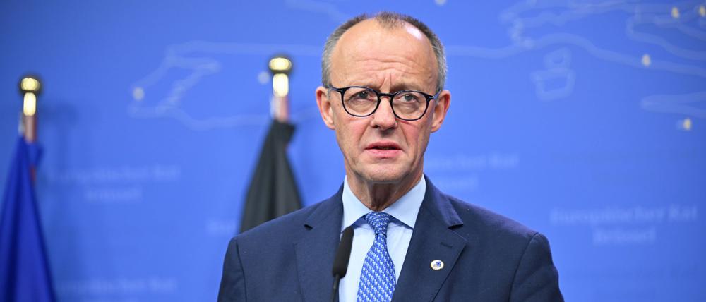 Kanzler Friedrich Merz.