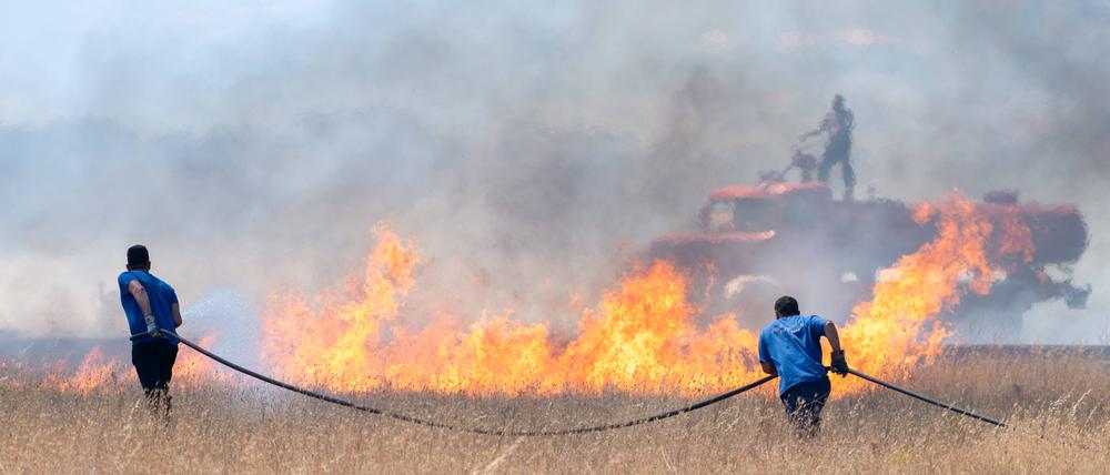 Der Klimawandel begünstigt Brände, die direkt und durch den entstehenden Rauch Menschen gefährden.