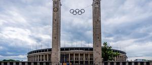 Blick auf das Olympiastadion