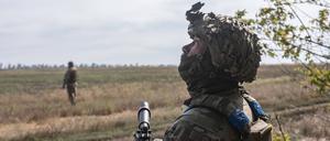 Die Ukraine brauchen dringend Unterstützung, wie Soldaten berichten.