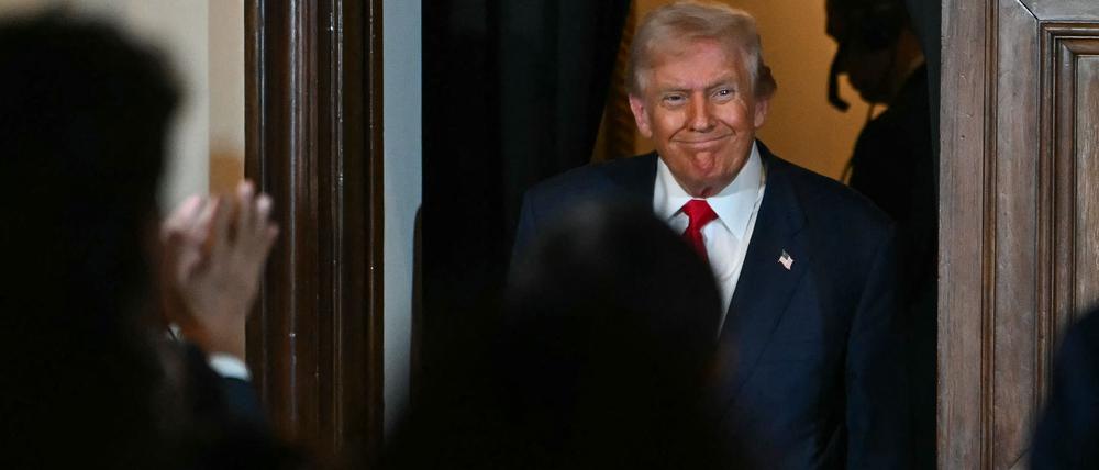 US-Präsident Donald Trump in Japan.