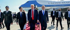 Donald Trump in Israel.
