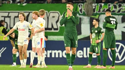 Bence Dardai war die Enttäuschung nach Abpfiff anzusehen.