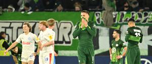 Bence Dardai war die Enttäuschung nach Abpfiff anzusehen.