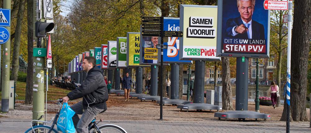 Die Niederlande wählen an diesem Mittwoch ein neues Parlament. (Archivbild)