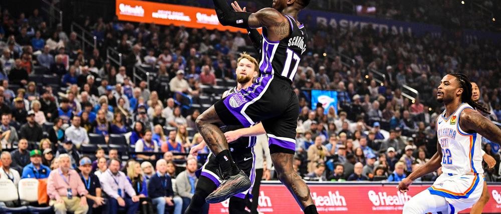 Dennis Schröder erlebte einen ruhigen Abend.