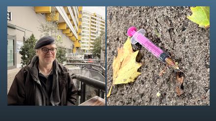 Stichwort „Unterwegs mit den Spritzensammlern in Kreuzberg“.