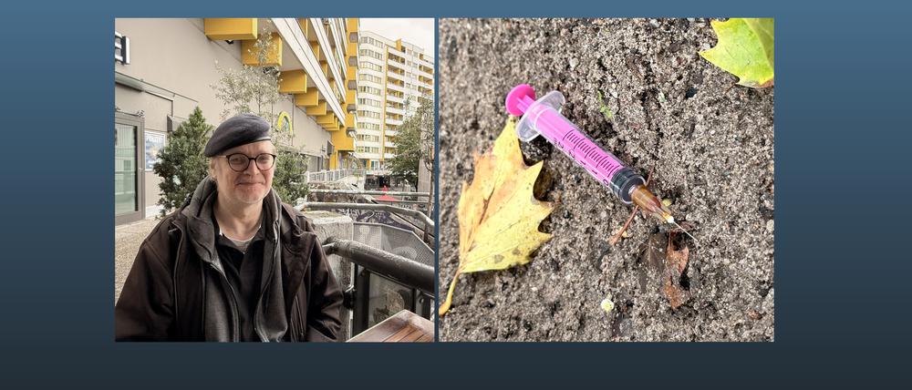 Stichwort „Unterwegs mit den Spritzensammlern in Kreuzberg“.