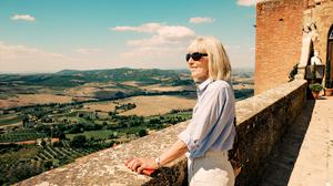 Ausblick von Montepulciano.