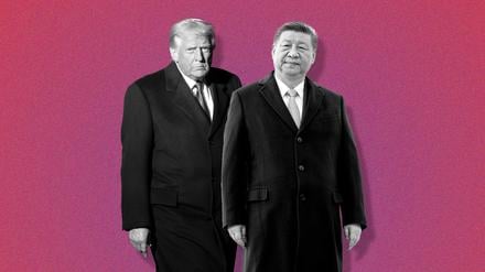 Donald Trump und Xi Jinpin