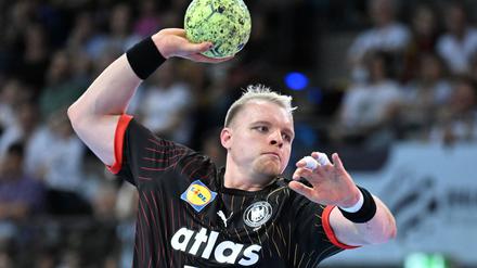 Justus Fischer fällt für die Länderspiele der DHB-Auswahl gegen Island aus. (Archivbild)