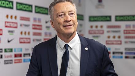 Bundestrainer Harold Kreis hat für den Deutschland Cup einen Top-Kader nominiert. (Archivbild)