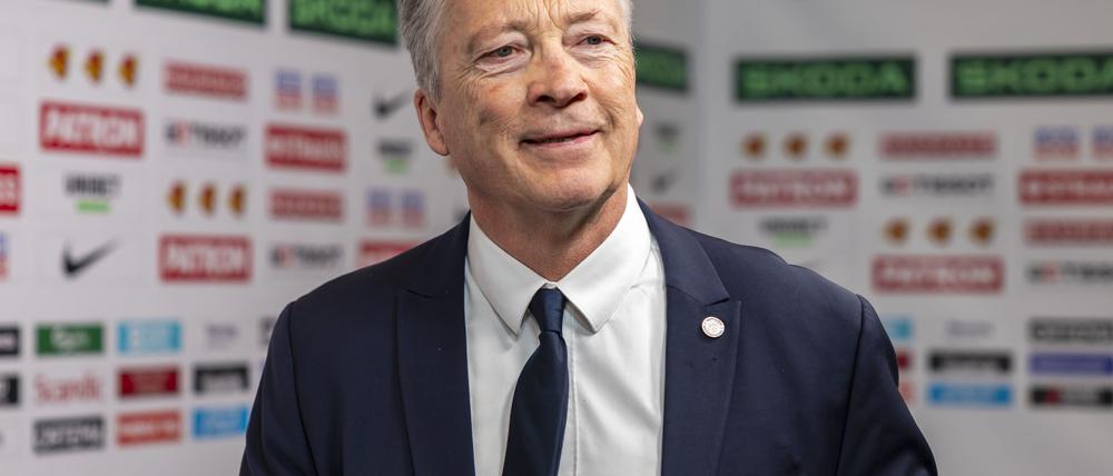 Bundestrainer Harold Kreis hat für den Deutschland Cup einen Top-Kader nominiert. (Archivbild)