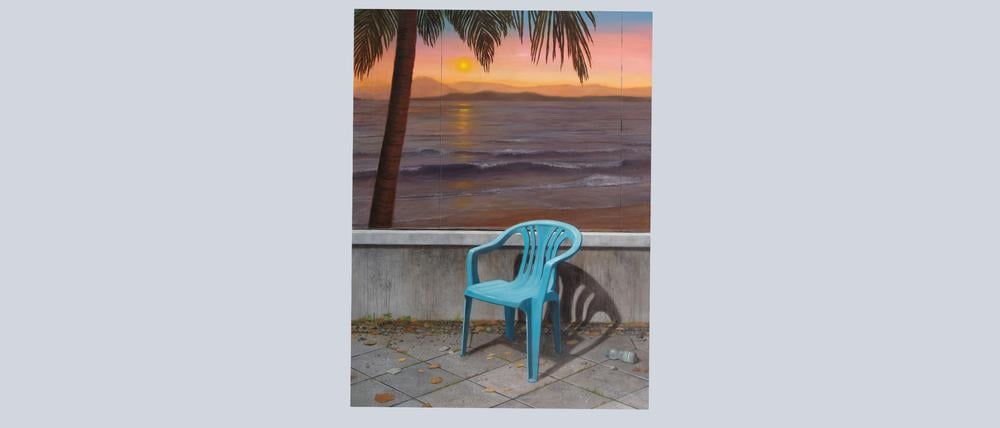 Christian Thoelke: „Sonnendeck“, 2025.