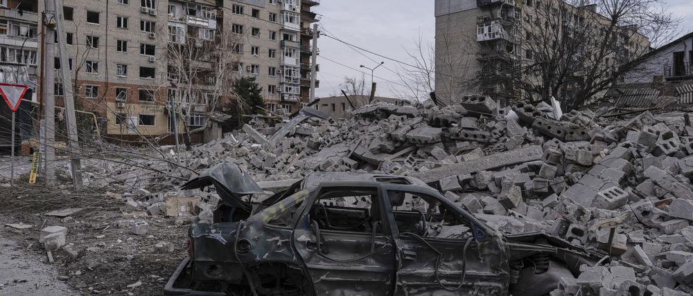 Russische Truppen greifen die ukrainische Stadt Pokrowsk im Donbass seit über einem Jahr an. (Archivbild)