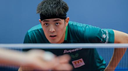 Tischtennis-Nationalspieler Dang Qiu.
