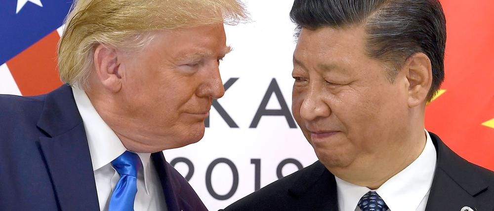 Trump und Xi trafen sich schon einmal. 