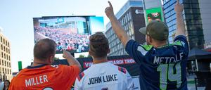 Die NFL macht Station in Berlin und will eine große Party veranstalten.