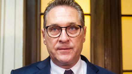 Österreichs Ex-Vizekanzler Heinz-Christian Strache. 