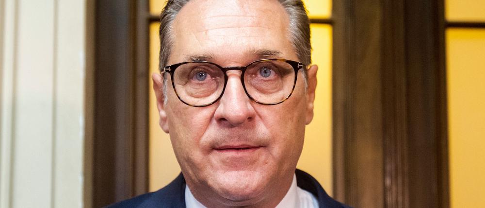 Österreichs Ex-Vizekanzler Heinz-Christian Strache. 