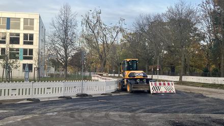 Beginnen bald: die Bauarbeiten an der Werneuchener Wiese in Prenzlauer Berg.
Foto: Patricia Wolf