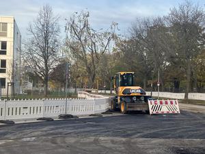 Beginnen bald: die Bauarbeiten an der Werneuchener Wiese in Prenzlauer Berg.
Foto: Patricia Wolf