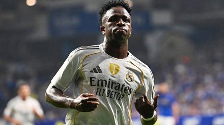 Vinicius Junior sorgt in Madrid für Wirbel. (Archivbild)