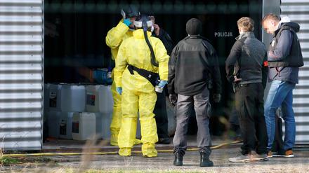 Der Einsatz im brandenburgischen Nauen.