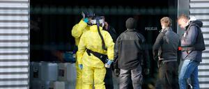 Der Einsatz im brandenburgischen Nauen.