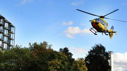 Rettungshubschrauber in Berlin